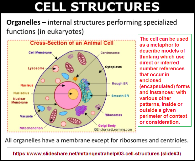 Various cell organelles