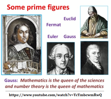 Gauss said Mathe is the queen of the sciences