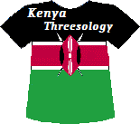 Kenya's Threesology T-shirt