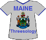 Maine Threesology T-shirt