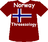 Norway's Threesology T-shirt