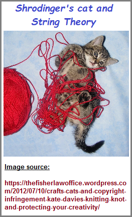 Shrodinger's cat and string theory as a loose thread