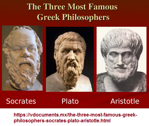 Three famous Greekk Philosophers