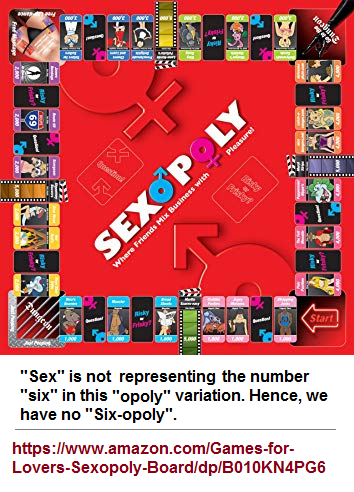Sexopoly referencing the value of two (or more) Sexopoly referencing the value of two (or more)
