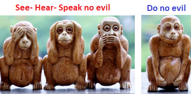 3 to 1 rattio of moral mokeys