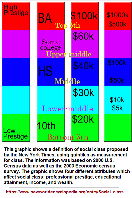 The New York Times 5 social classes