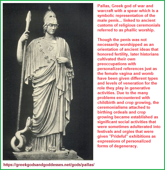 Pallas, ancient Greek god of War and Warcraft