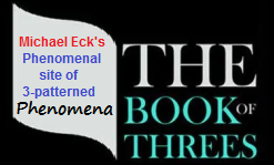 Book of three logo for Michael Eck's site of threes ideas