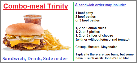 Combo Meal Trinity