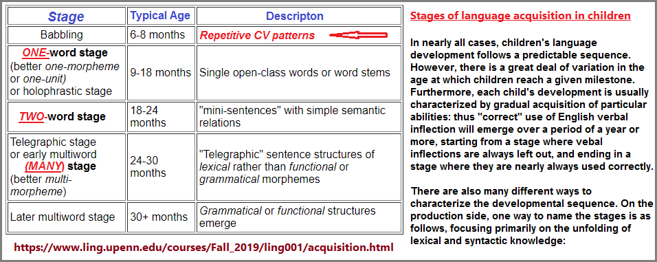 One, Two, Many reference in language development
