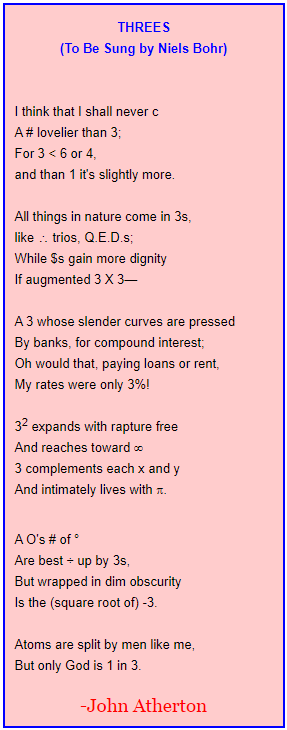3s poem attributed to John Atherton