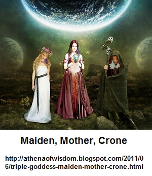 Maidien, Mother, Crone Trinity