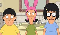 Tina, Gene and Louse cartoon characters