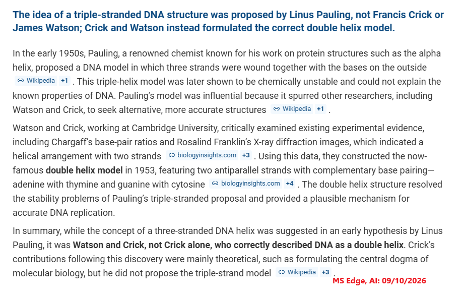 Triplet DNA orign