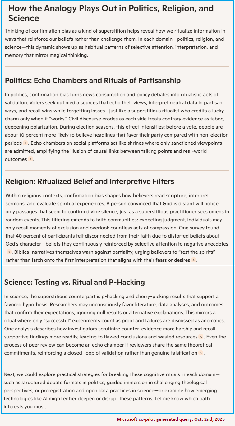 An overview of some subjects subjected to the query How the analogy plays out in different subjects