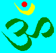 Om Symbol representing the 3 letters AUM