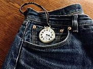 Levi Jeans watch pocket