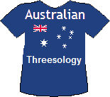 Australia's Threesology T-shirt