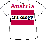 Austria's Threesology T-shirt