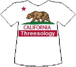 California's Threesology T-shirt (11K)