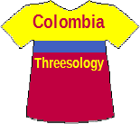 Colombia's Threesology T-shirt