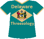 Delaware's Threesology T-shirt