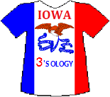 Iowa's Threesology T-shirt