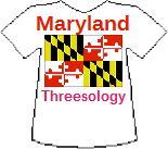 Maryland's Threesology T-shirt