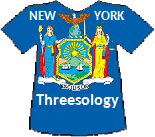 New York's Threesology T-shirt (13K)