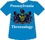 Pennsylvanian's Threesology T-shirt
