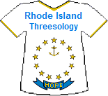 Rhode Island Threesology T-shirt