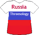 Russia's Threesology T-shirt