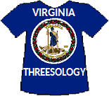 Virginia's Threesology T-shirt