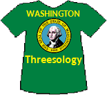 Washington Threesology T-shirt