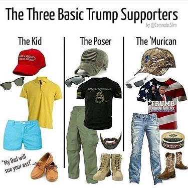 Three types of Trump Supporters