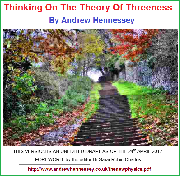 Thinking on the theory of threeness by Andrew Hennessey Thinking on the theory of threeness by Andrew Hennessey