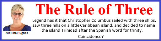 Melissa Hughes and the Concept of Three The Rule of Three by Melissa Hughes