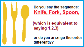 Knife, Fork, Spoon as an enumeration (9K)