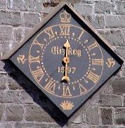 One-handed clock